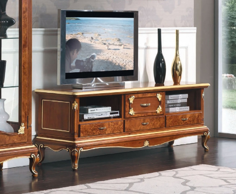 مدل میز تلویزیون سلطنتی- جدیدترین میز تلویزیون منبت کاری-مدل میز تلویزیون سلطنتی چوبی