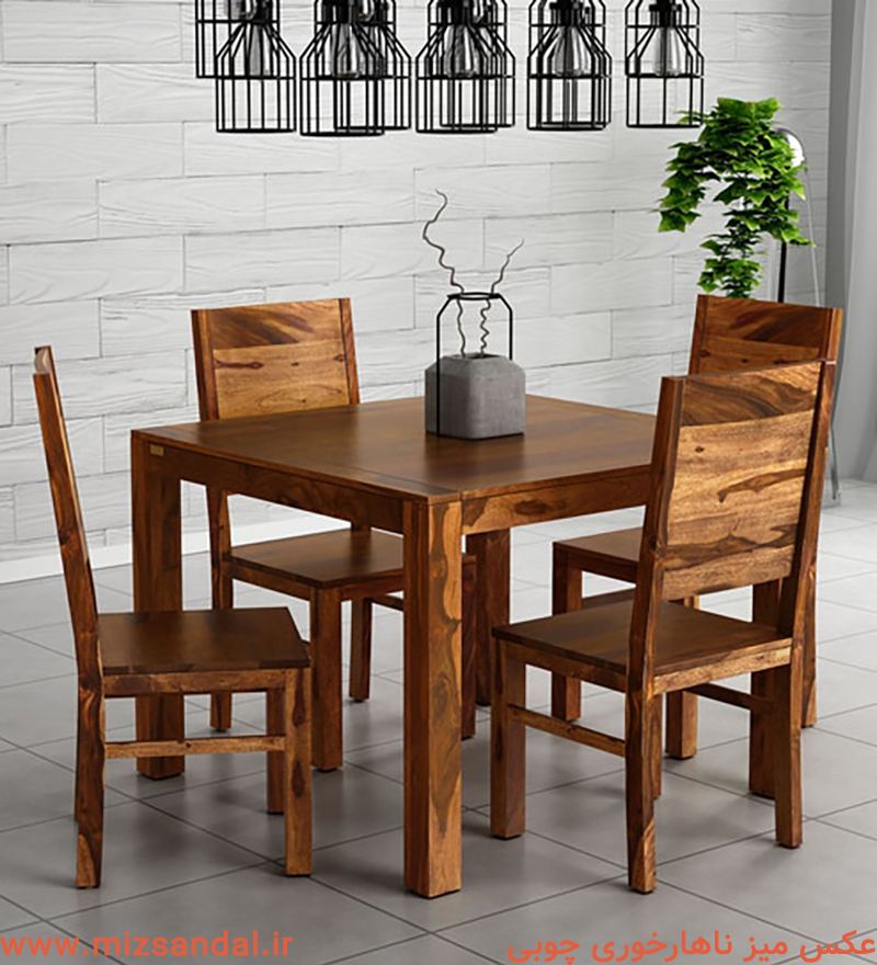 جدیدترین طرح میز ناهارخوری چوبی