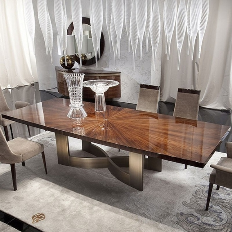 مدل میز ناهارخوری چوبی-میز ناهارخوری چوبی ساده