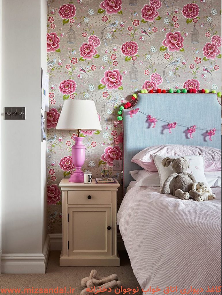 پوستر اتاق خواب نوجوان- طرح کاغذ دیواری اتاق خواب نوجوان دختر- عکس کاغذ دیواری اتاق خواب نوجوان