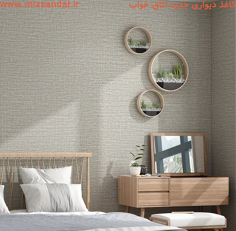 مدل جدید کاغذ دیواری اتاق خواب- جدیدترین کاغذ دیواری اتاق عروس- کاغذ دیواری شیک و جدید اتاق خواب
