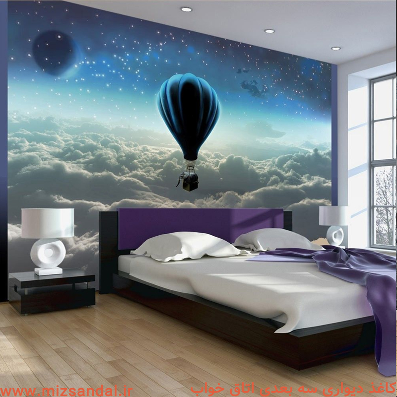 کاغذ دیواری های سه بعدی اتاق خواب- مدل کاغذ دیواری سه بعدی باری اتاق خواب- مدل کاغذ دیواری سه بعدی برای اتاق خواب