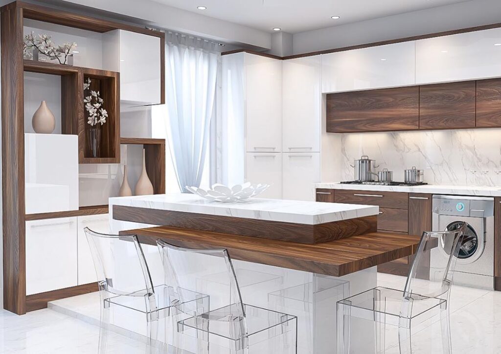 طراحی کابینت با توجه به ابعاد آشپزخانه